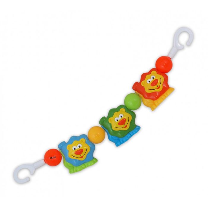 Barškutis vežimėliui "Liūtukai"