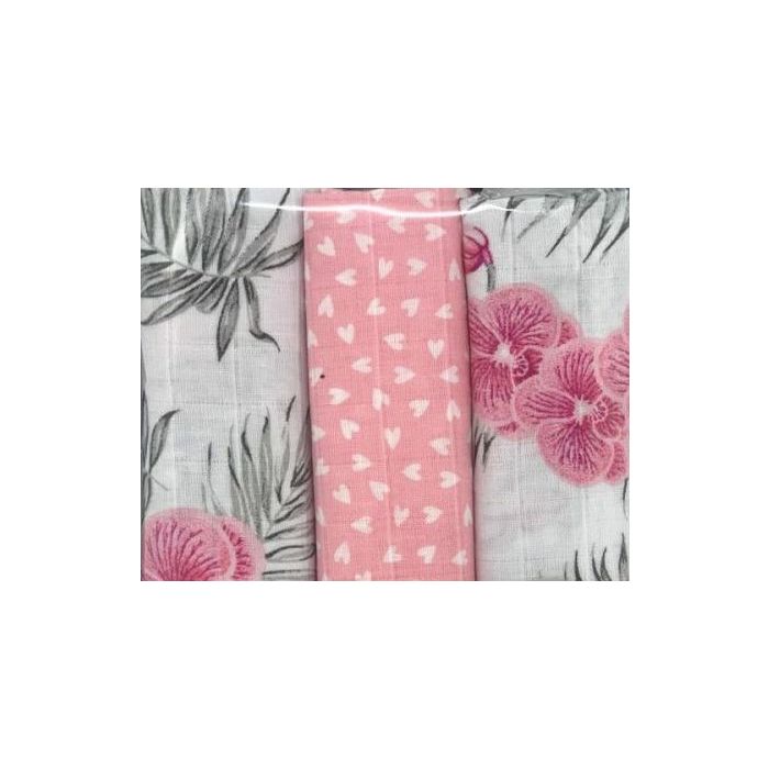 Muslino vystyklų rinkinys kūdikiams "The one" 