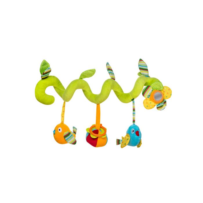 Minkštas žaislas spiralė "Paukštytės" 