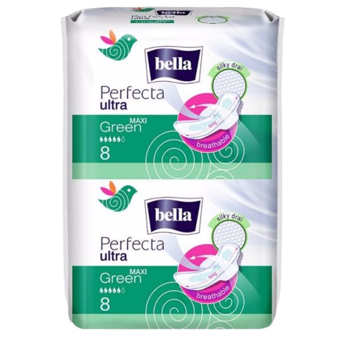 Higieniniai įklotai  Bella Perfecta Ultra Maxi Green 16vnt