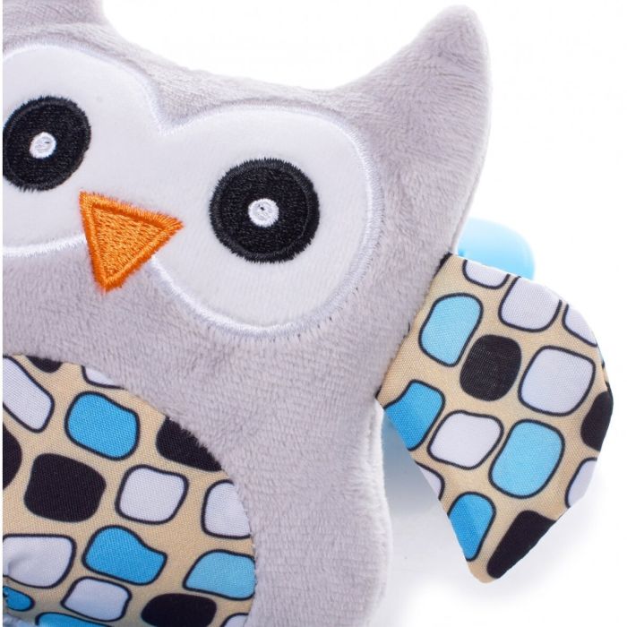 Pakabinamas žaislas kūdikiui "Owl blue" 
