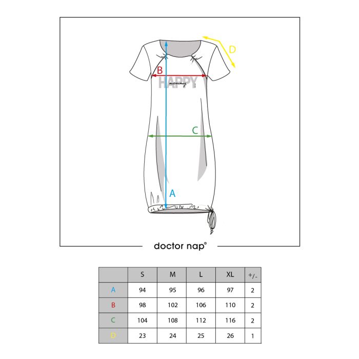 Naktiniai maitinančioms ir nėščiosioms "Happy mom" sangria