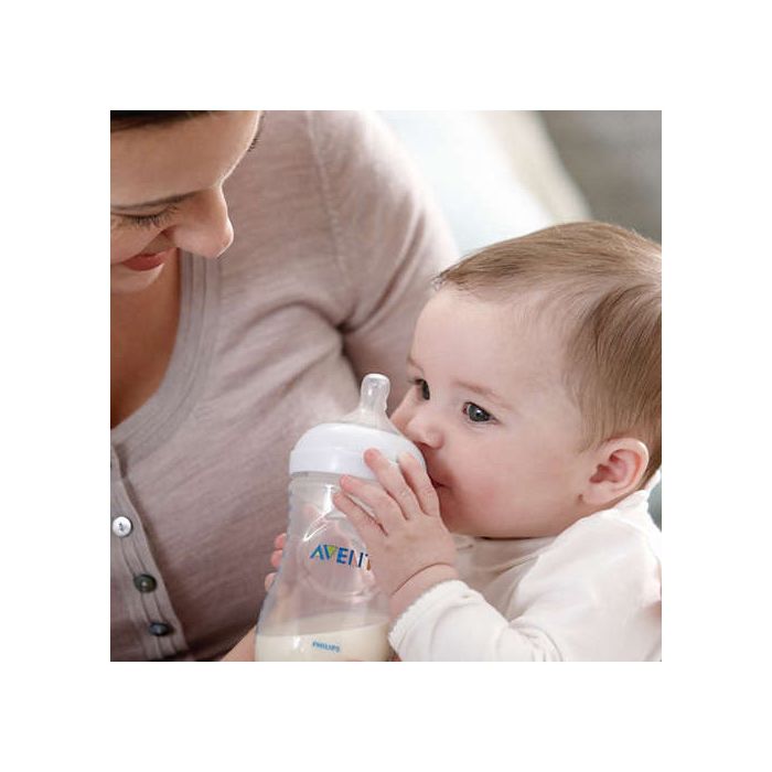 Žindukai AVENT "Natural" 1m+ lėtos tekmės