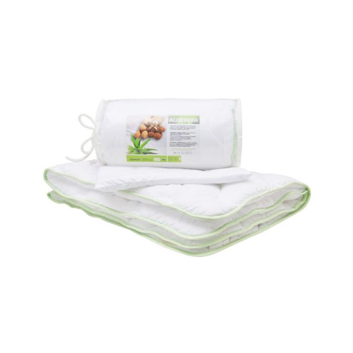 Komplektas "Aloe Vera" kūdikiui antklodė 135x100 ir pagalvė 60x40 