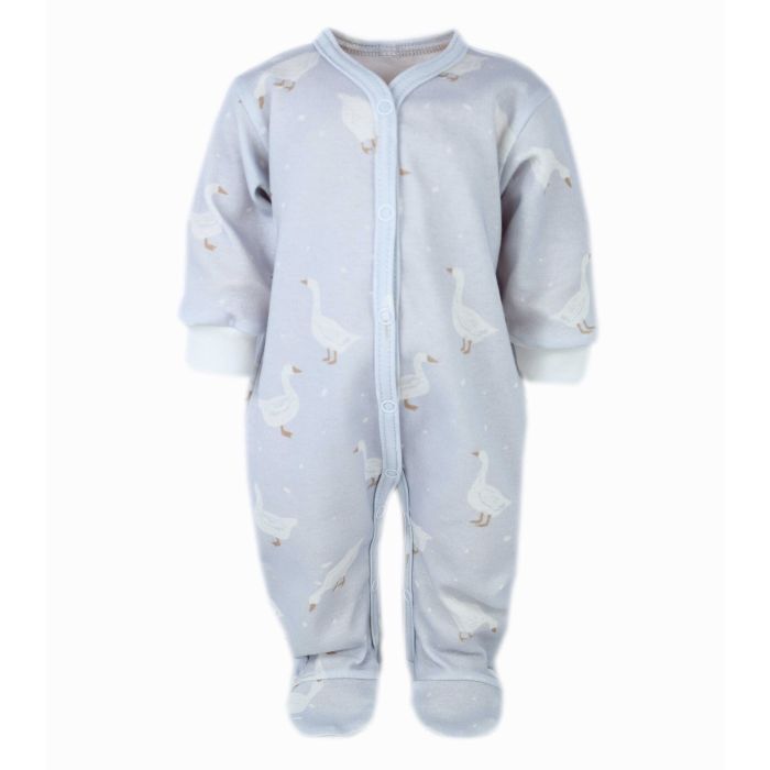 Šliaužtinukai kūdikiui "Goose" mėlynos spalvos