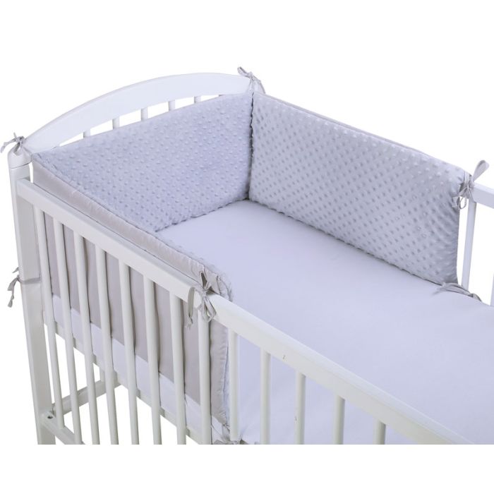 Lovytės apsaugėlė 180 cm "Švelnumas" baltos spalvos