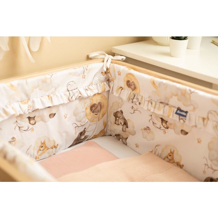 Kūdikio Lovytės apsauga 180 cm "Cosy clouds" 