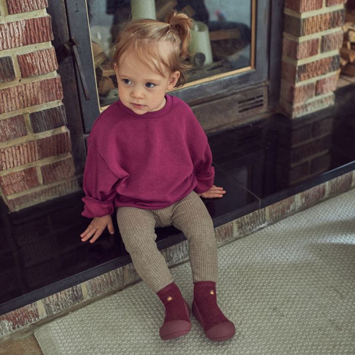 Pirmieji batukai kūdikiams Attipas "Basic chacoal" 