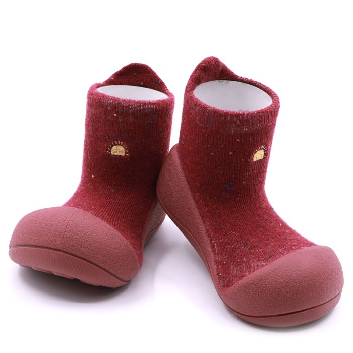 Pirmieji batukai kūdikiams Attipas "Basic red" 