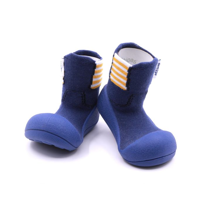 Pirmieji batukai kūdikiams Attipas "RAINBOOTS Blue" 