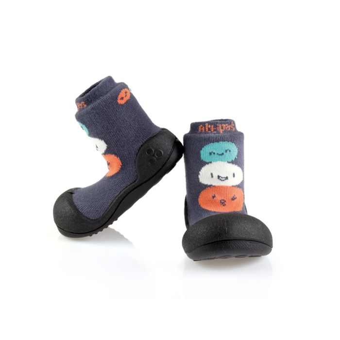 Pirmieji batukai kūdikiams Attipas "Bean navy" 