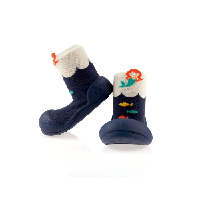 Pirmieji batukai kūdikiams Attipas "Princess navy" 