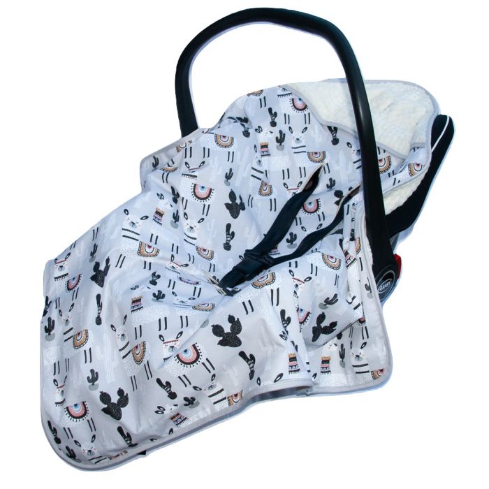 Pledas automobilinei kėdutei "Lama" 80x80 cm