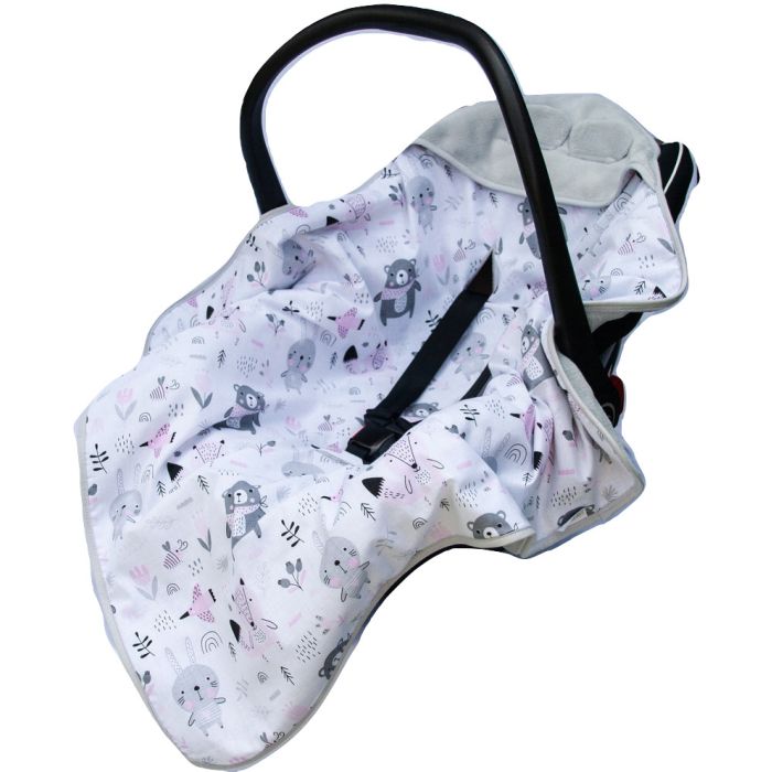 Pledas automobilinei kėdutei "Forest" 80x80 cm