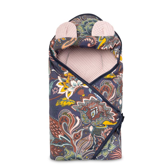 Pledas automobilinei kėdutei "Flowers" 90x90 cm