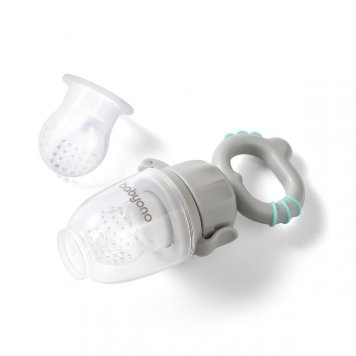 Kieto maisto maitintuvas, pilkas 