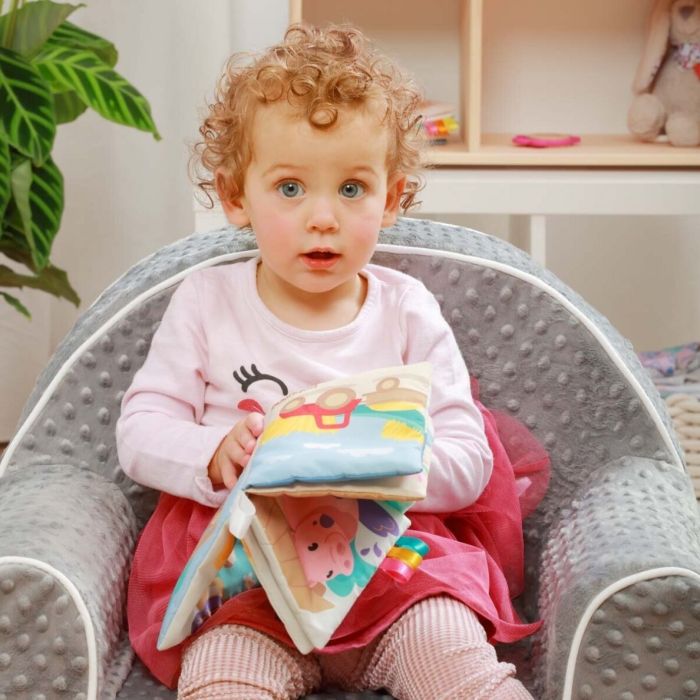 Minkšta kūdikio knygutė "Farm"