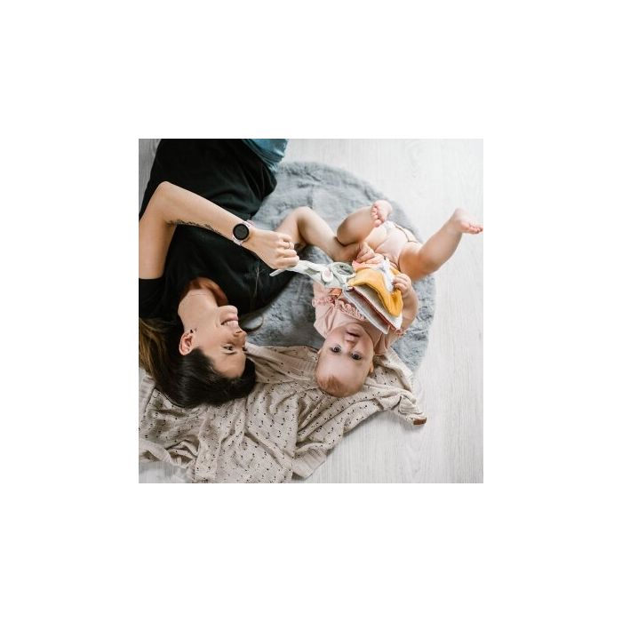 Megztas bambukinis pledukas kūdikiui  75x100 cm ecru