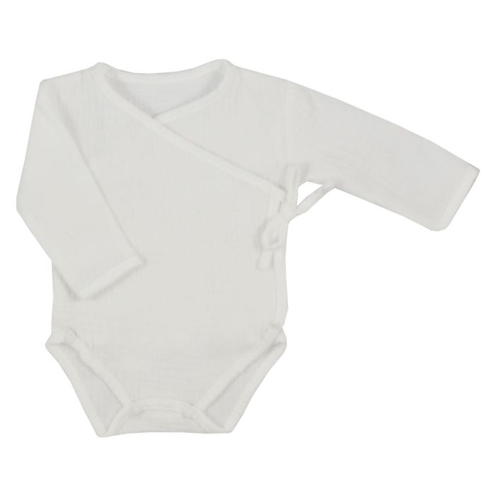 Smėlinukas kūdikiui iš muslino medvilnės  "Silky" ecru