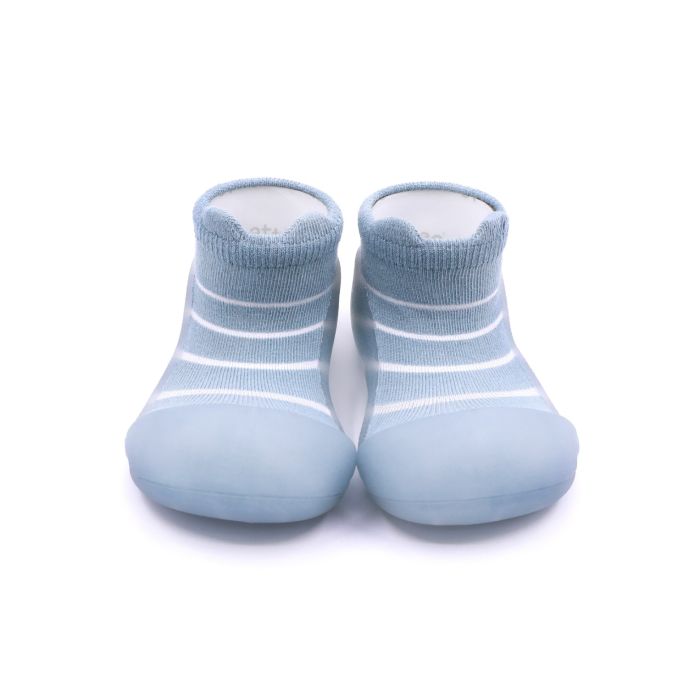 Pirmieji batukai kūdikiams Attipas "Bamboo bear" blue