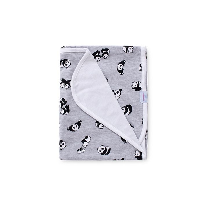 Bambukinis pledukas kūdikiui "Panda" 100x75 