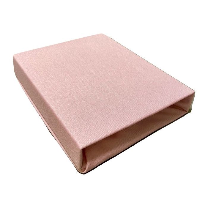 Bambukinė paklodė su guma "Bamboo" rožinės spalvos