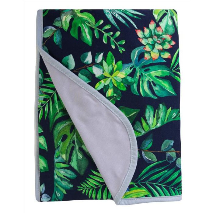 Bambukinis pledukas kūdikiui "LEAF" 100x75 