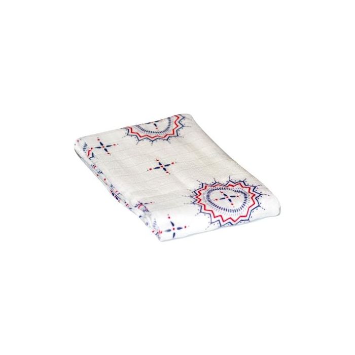 Bambukinis vystyklas kūdikiams "Ornament" 90x90cm