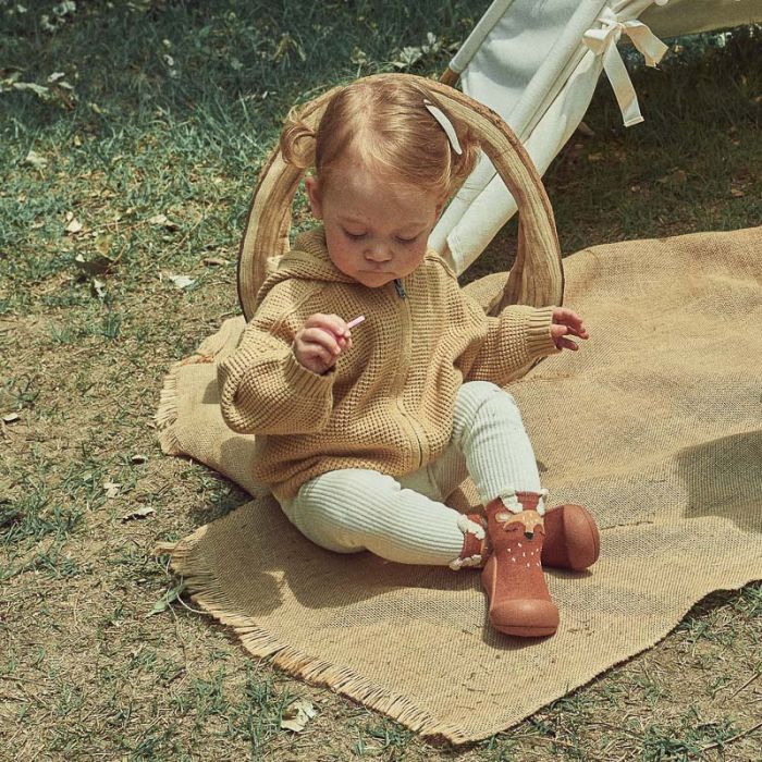 Pirmieji batukai kūdikiams Attipas "Zootopia deer" 