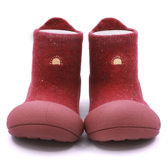 Pirmieji batukai kūdikiams Attipas "Basic red" 