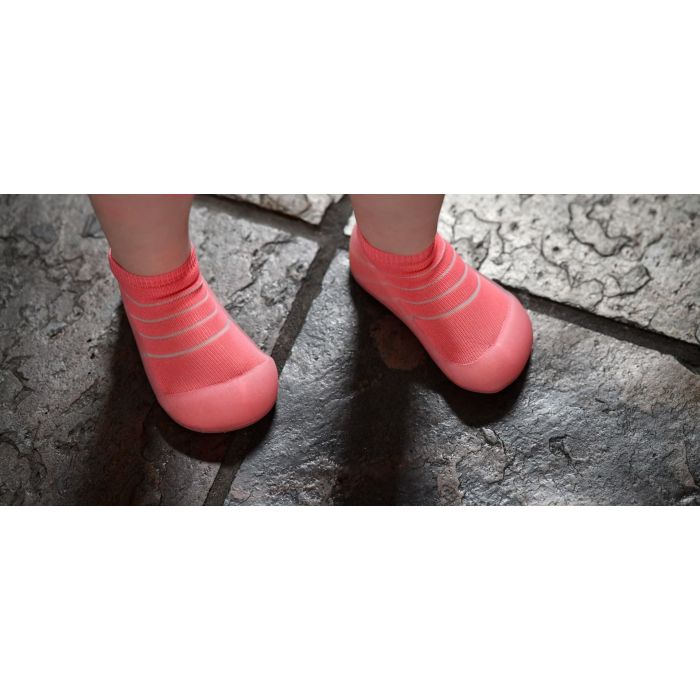 Pirmieji batukai kūdikiams Attipas "See though" pink