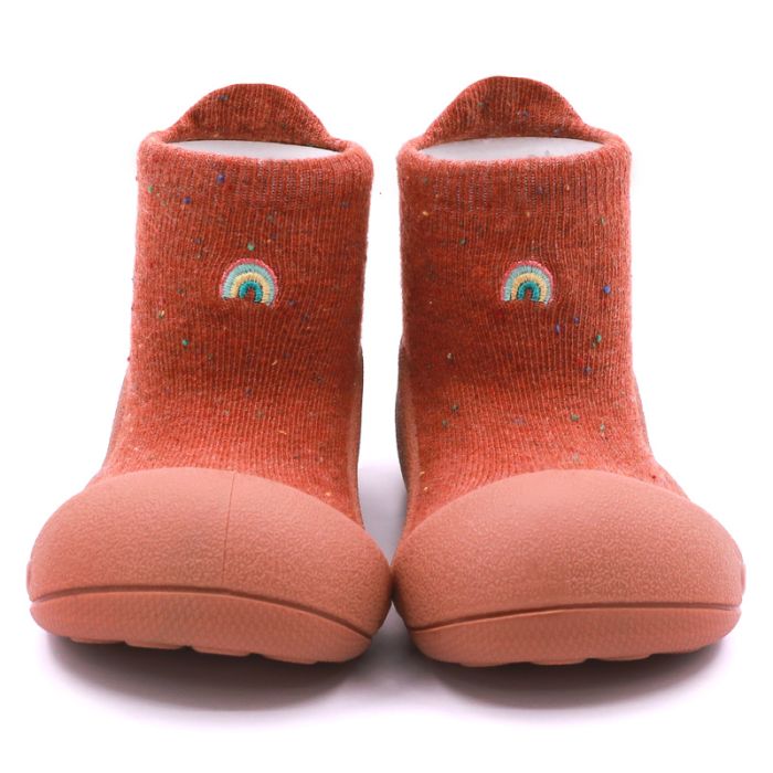 Pirmieji batukai kūdikiams Attipas "Basic brown" 