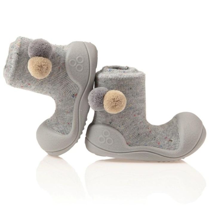 Pirmieji batukai kūdikiams Attipas "Shooting star gray" 