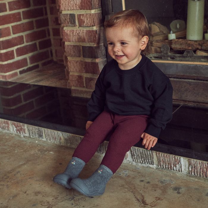 Pirmieji batukai kūdikiams Attipas "Basic brown" 