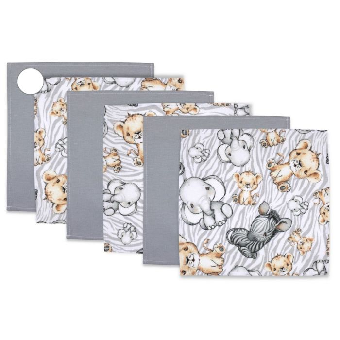 Flanelinių vystyklų rinkinys kūdikiams "Mini" 