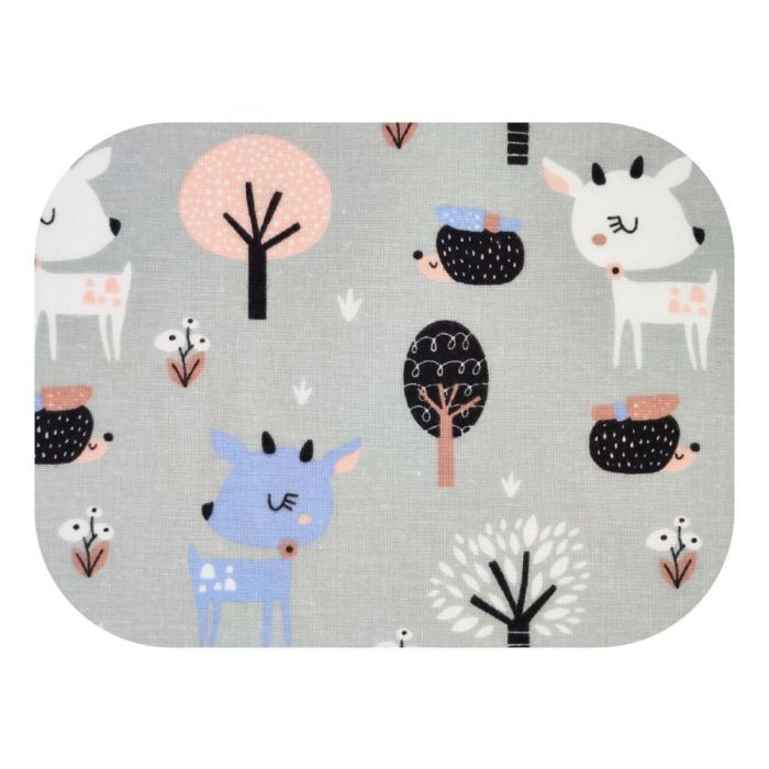 Flanelinis vystyklas kūdikiui "Bembi" 70x80cm 1vnt.