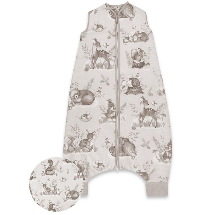 Miegmaišis kūdikiui "Forest in sepia" su kojomis