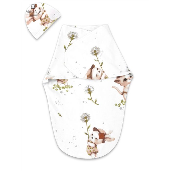 Vystyklas kokonas kūdikiui LEO interlock soft kittens