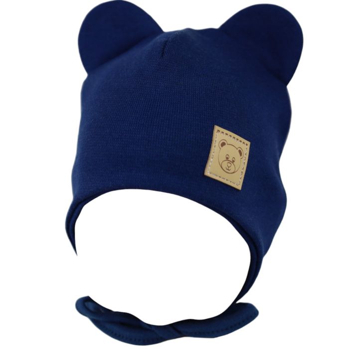 Kepurytė kūdikiui "Love" - Navy