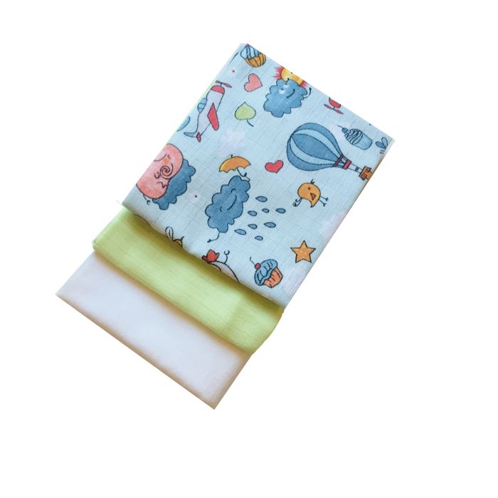 Vystyklai kūdikiui - 3 dalių komplektas "Balloons"