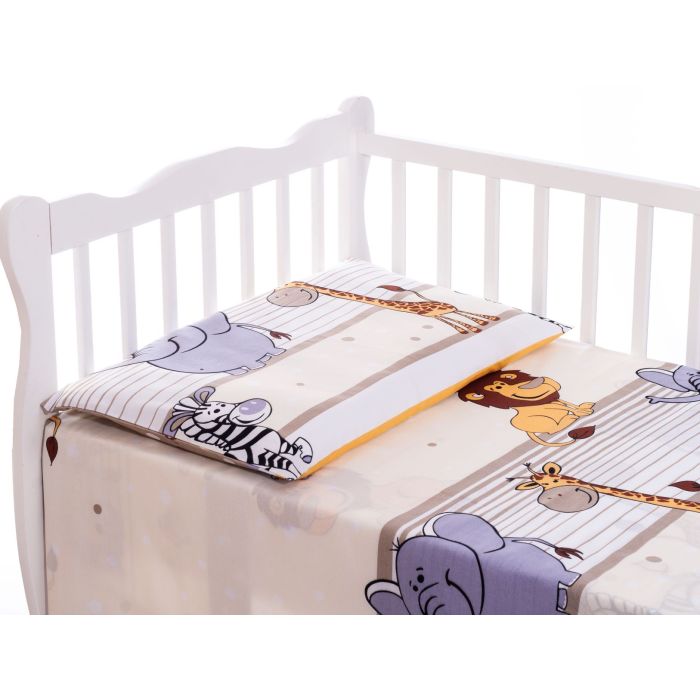 Patalynė kūdikiams 135x100 "ZOO" 