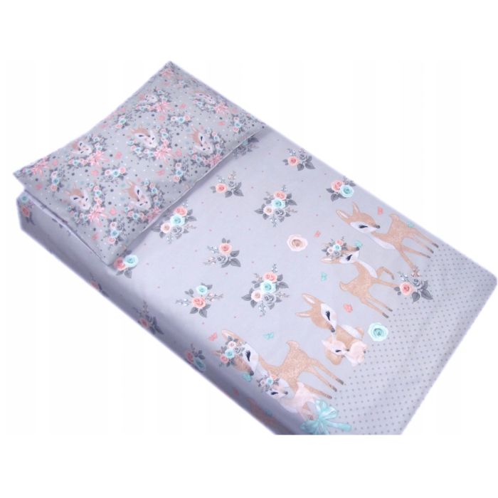 Patalynė kūdikiams 135x100 "BEMBI" pilkas 