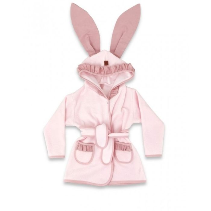 Chalatas kūdikiui "Royal pale pink" 