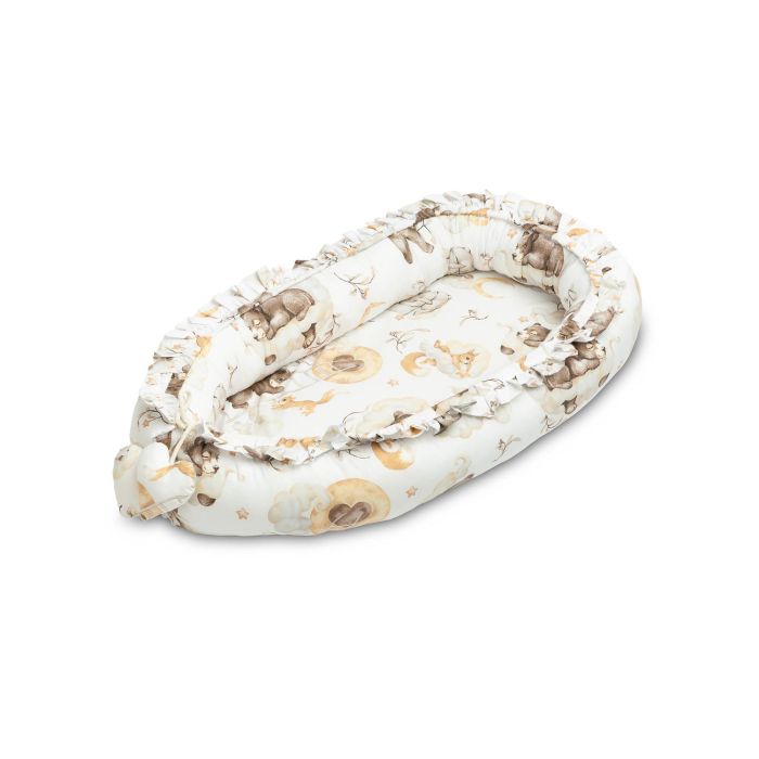 Kūdikio lizdelis "Cosy clouds" 80x45 cm