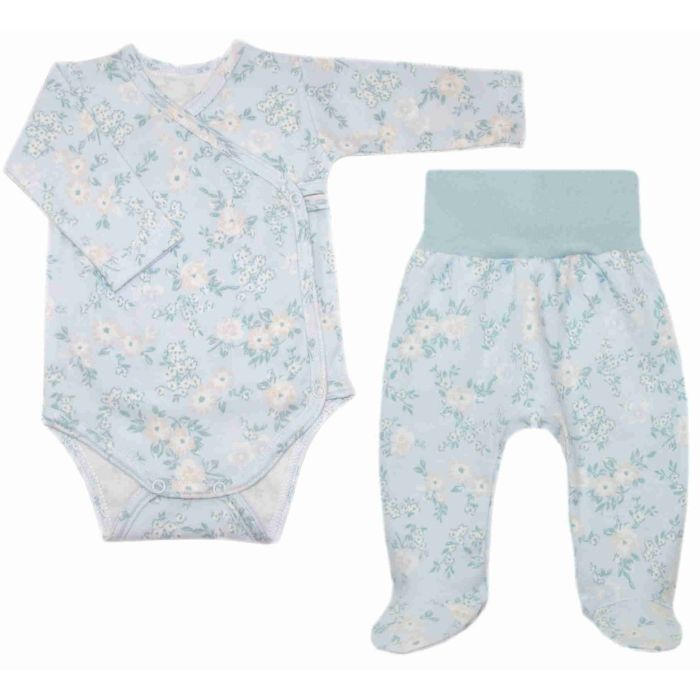 Drabužėliai kūdikiui "Gentle story" 2 dalių mint 