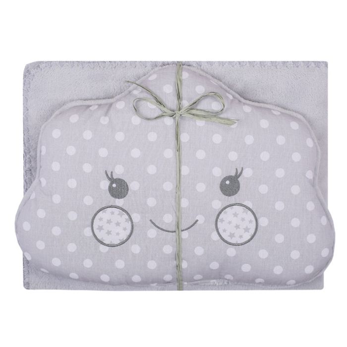 Pledukas kūdikiui su pagalve "Cloud" 80x90