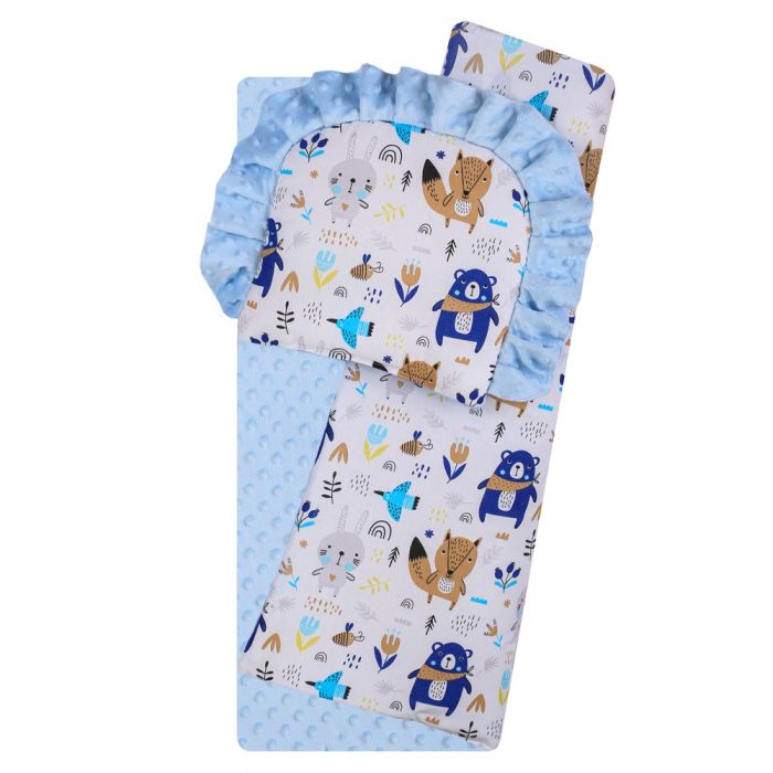 Komplektas kūdikio vežimėliui "Friends" 