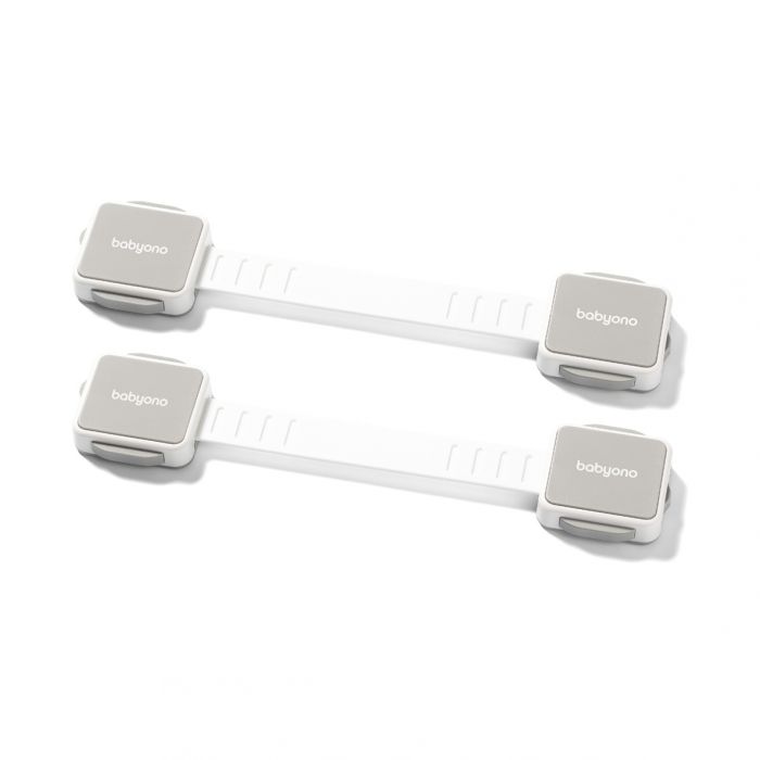 Universali apsauga stalčiams, durelėms baltos spalvos 2 vnt