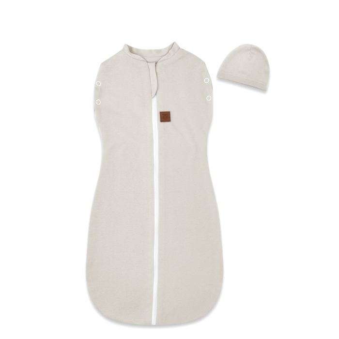 Vystyklas kokonas kūdikiui Teddy interlock super soft beige