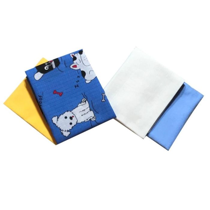 Vystyklai kūdikiui - 4 dalių komplektas "Doggy"